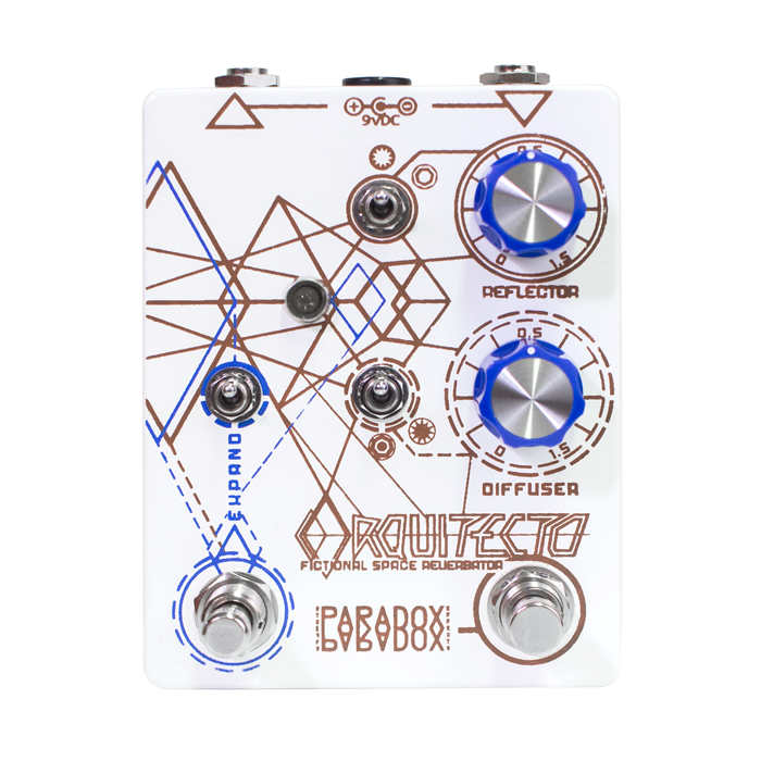 Paradox Effects Arquitecto reverb pedal