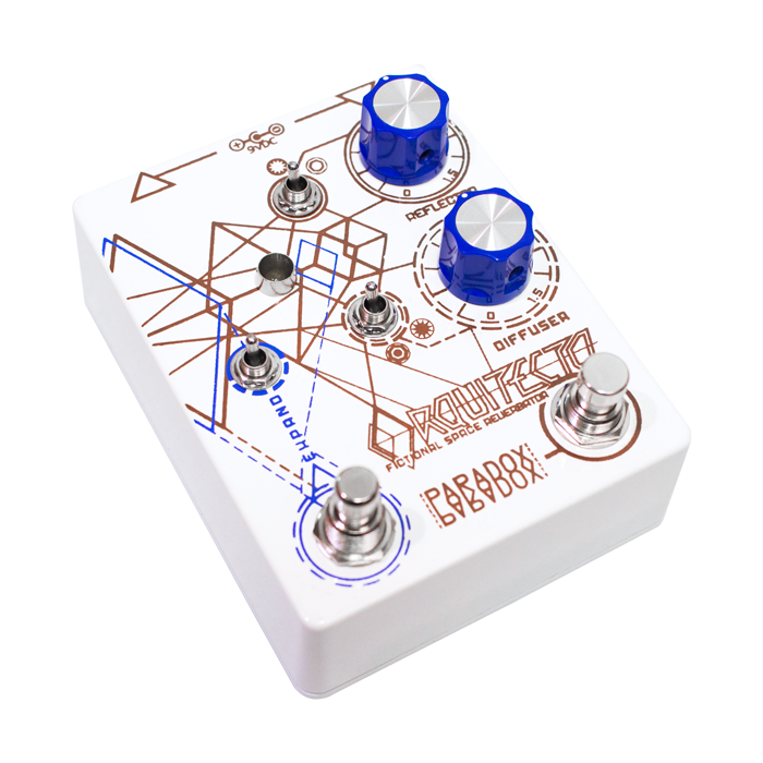 Paradox Effects Arquitecto reverb pedal